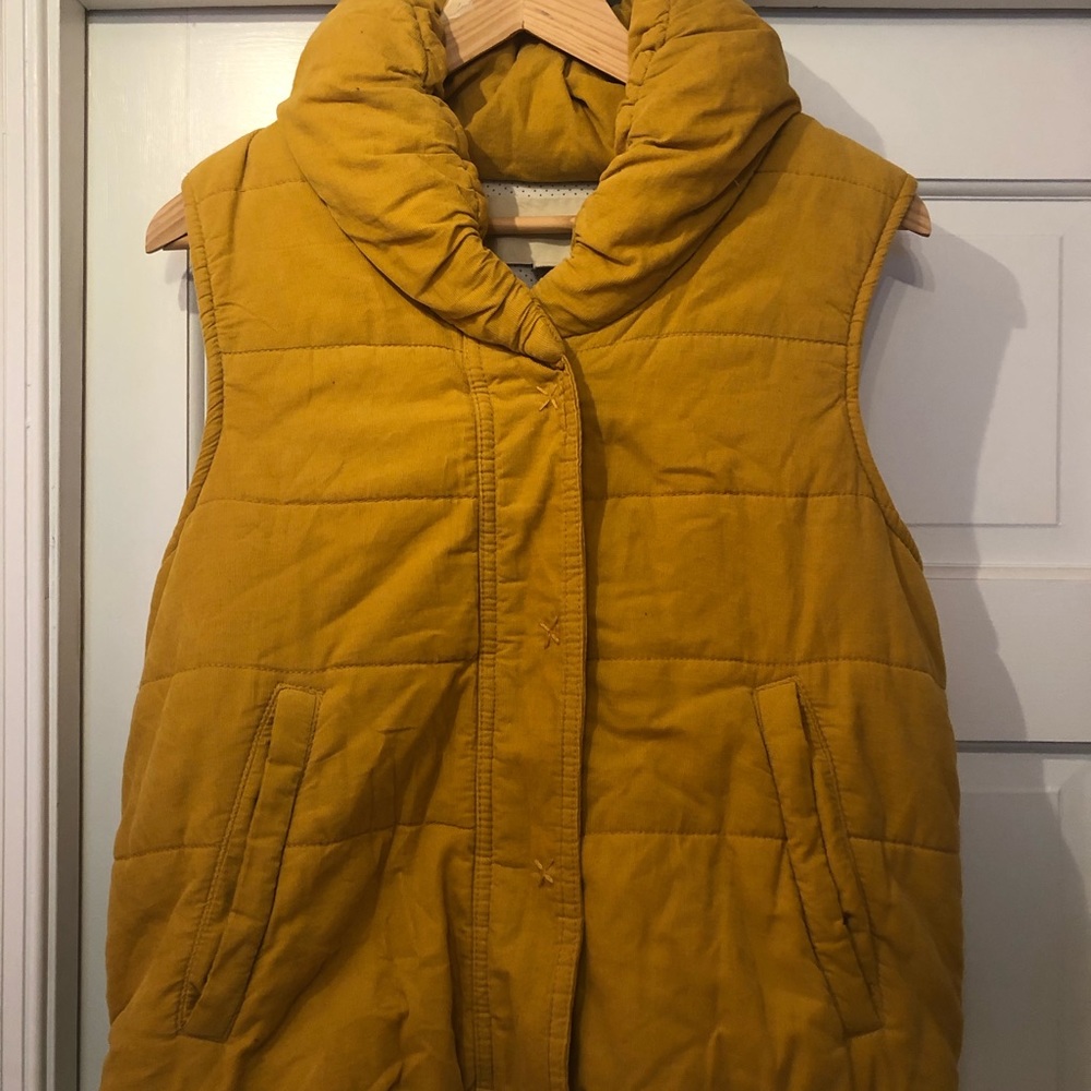 Mustard Yellow Vest